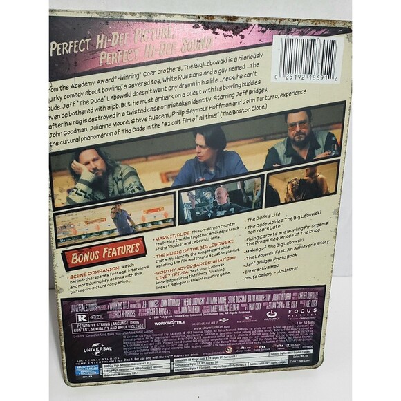 Comedy Movie Lot Big Lebowski Jay Silent Bob Strike Back Ted Blu-ray DVD Combo - Picture 10 of 15